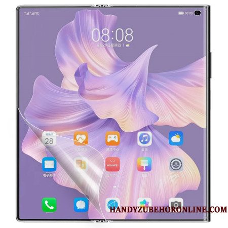 Huawei Mate XS 2 Ultratransparante Siliconen Schermbeschermer
