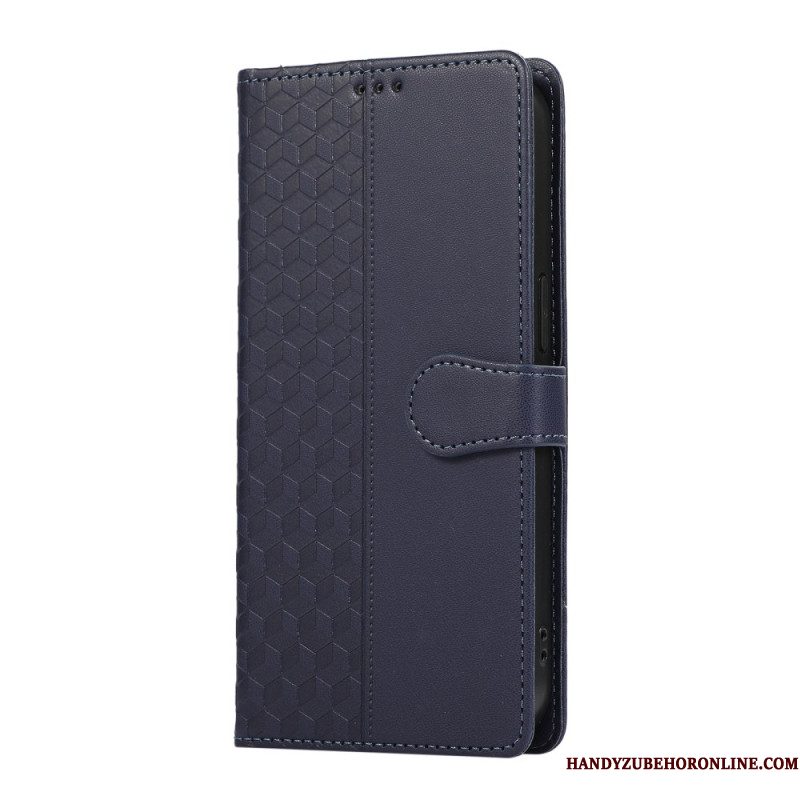 Leren Hoesje Samsung Galaxy A17 4g / 5g Rand Bescherming Hoesje
