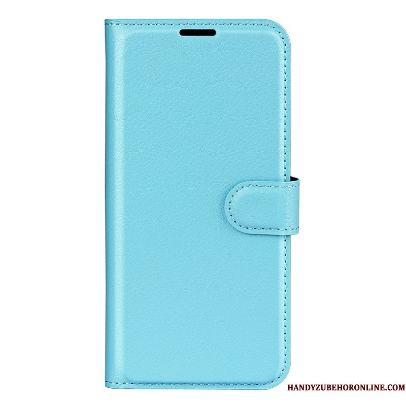 Leren Hoesje Samsung Galaxy S25 5g Edge Lychee Kunstleer Bescherming Hoesje