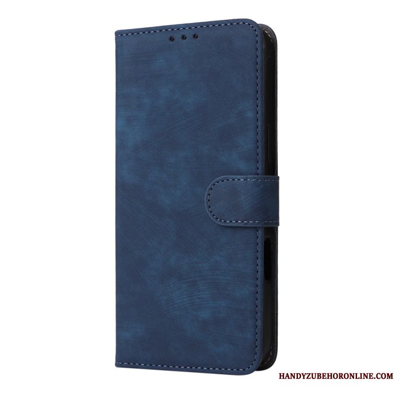 Leren Hoesje Samsung Galaxy S25 5g Edge Rfid-functie Met Bandje