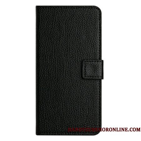Leren Hoesje Samsung Galaxy S25 Fe Klassiek Zwart Bescherming Hoesje