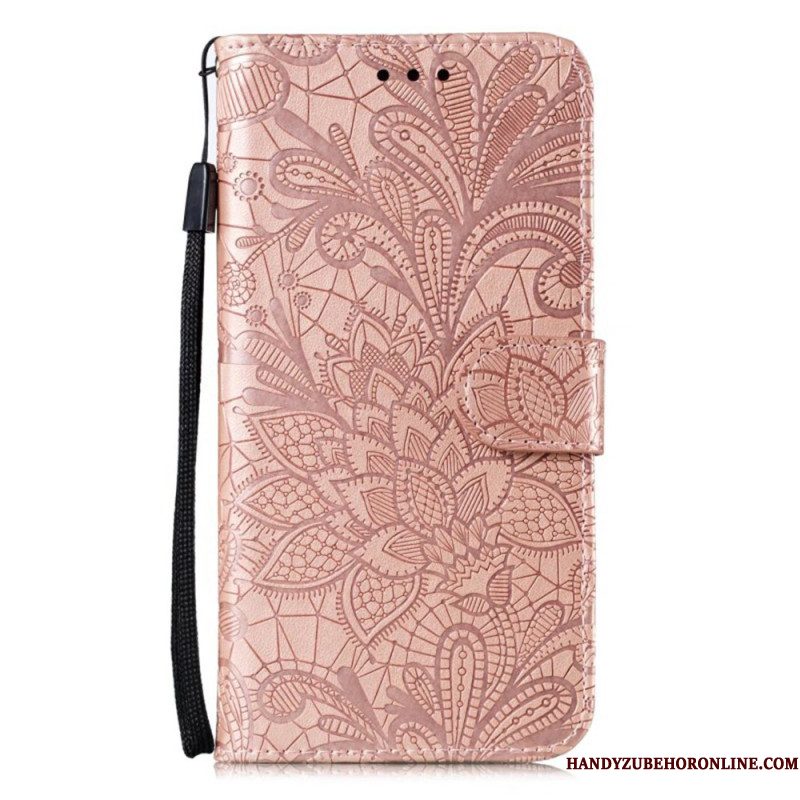 Leren Hoesje Samsung Galaxy S25 Fe Mandala-print Bescherming Hoesje