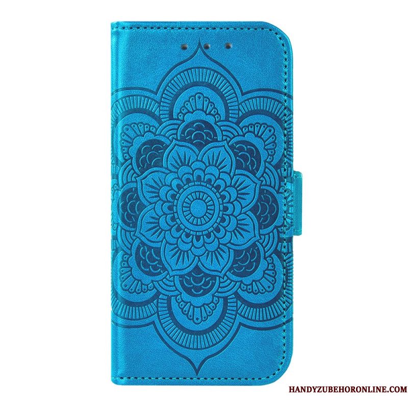 Leren Hoesje Samsung Galaxy S26 Pioenroospatroon