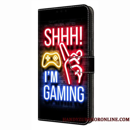 Leren Hoesje Samsung Galaxy S26 Plus Neonpatroon