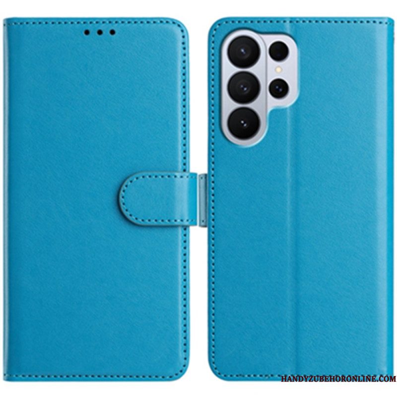 Leren Hoesje Samsung Galaxy S26 Ultra Kunstleer Met 8 Kaartsleuven