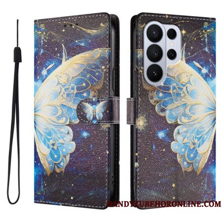 Leren Hoesje Samsung Galaxy S26 Ultra Mot Bescherming Hoesje