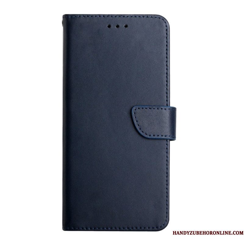 Leren Hoesje Samsung Galaxy S26 Ultra Nappa Leer Textuur Bescherming Hoesje