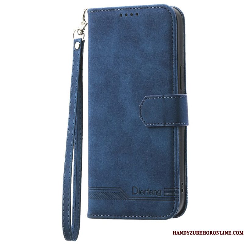Leren Hoesje Sony Xperia 1 Vii Dierfeng Bescherming Hoesje