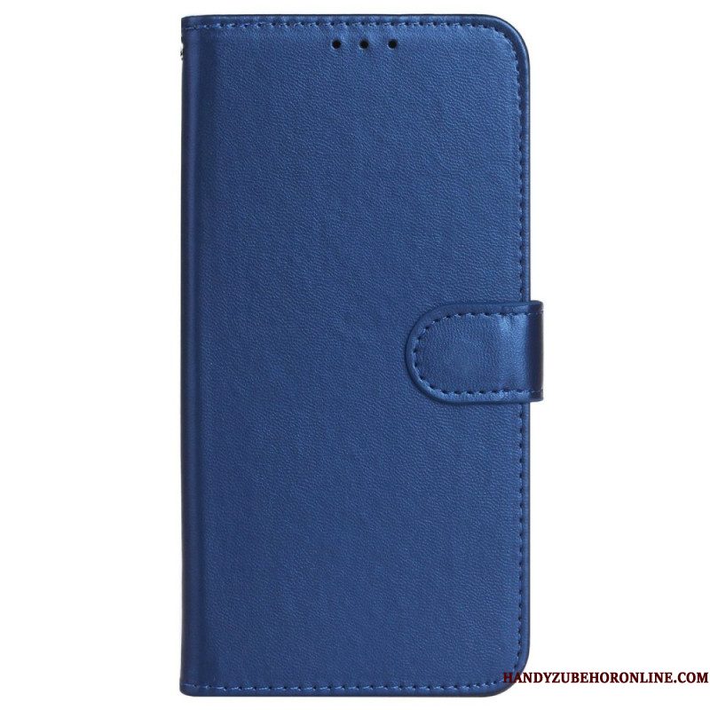 Leren Hoesje Sony Xperia 1 Vii Monochroom Bescherming Hoesje