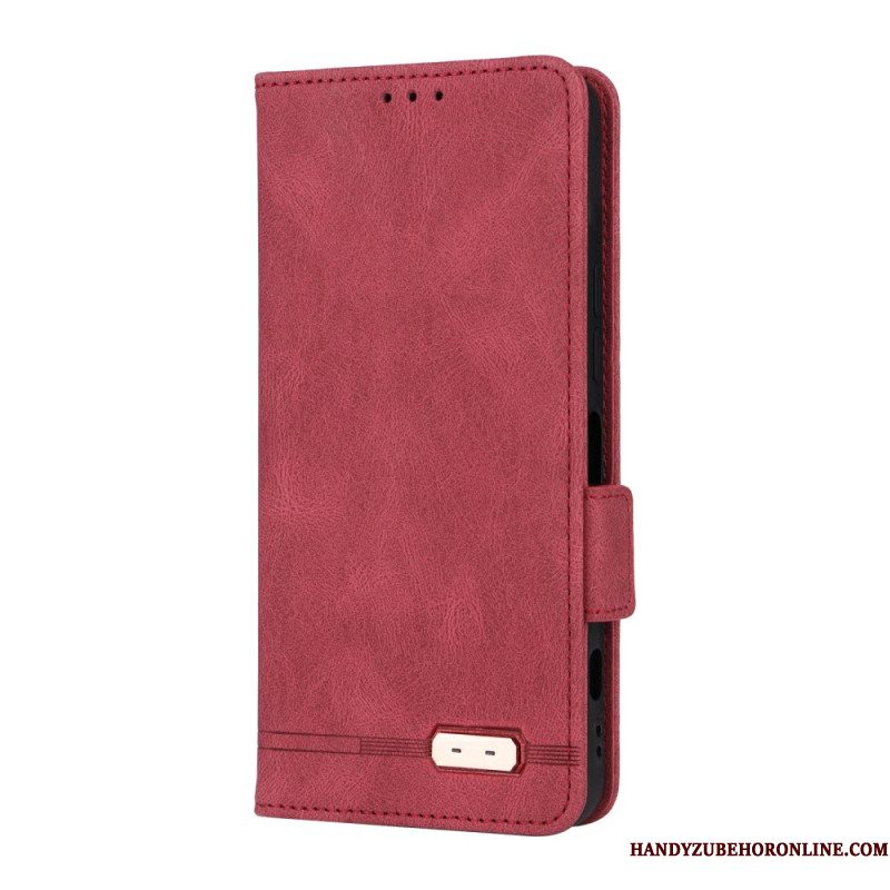 Leren Hoesje Sony Xperia 1 Vii Retro Bescherming Hoesje