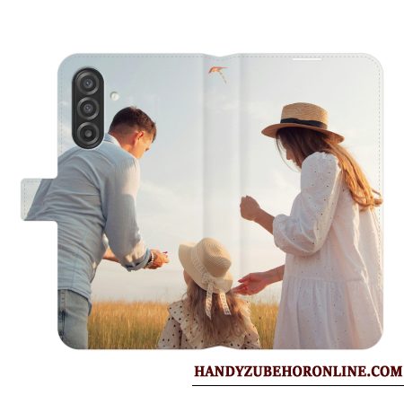 Leren Hoesje Voor Samsung Galaxy A17 4g / 5g Gepersonaliseerd