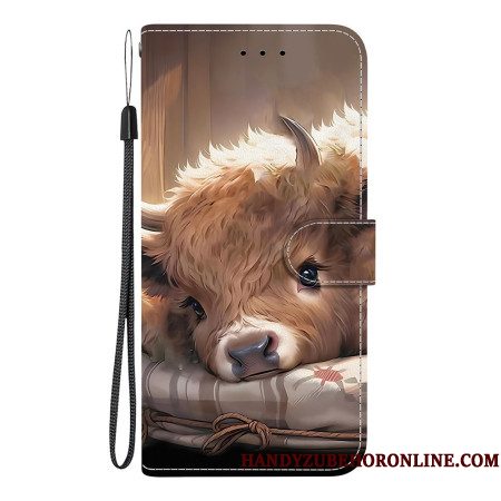 Leren Hoesje Voor Samsung Galaxy A17 4g / 5g Kalf