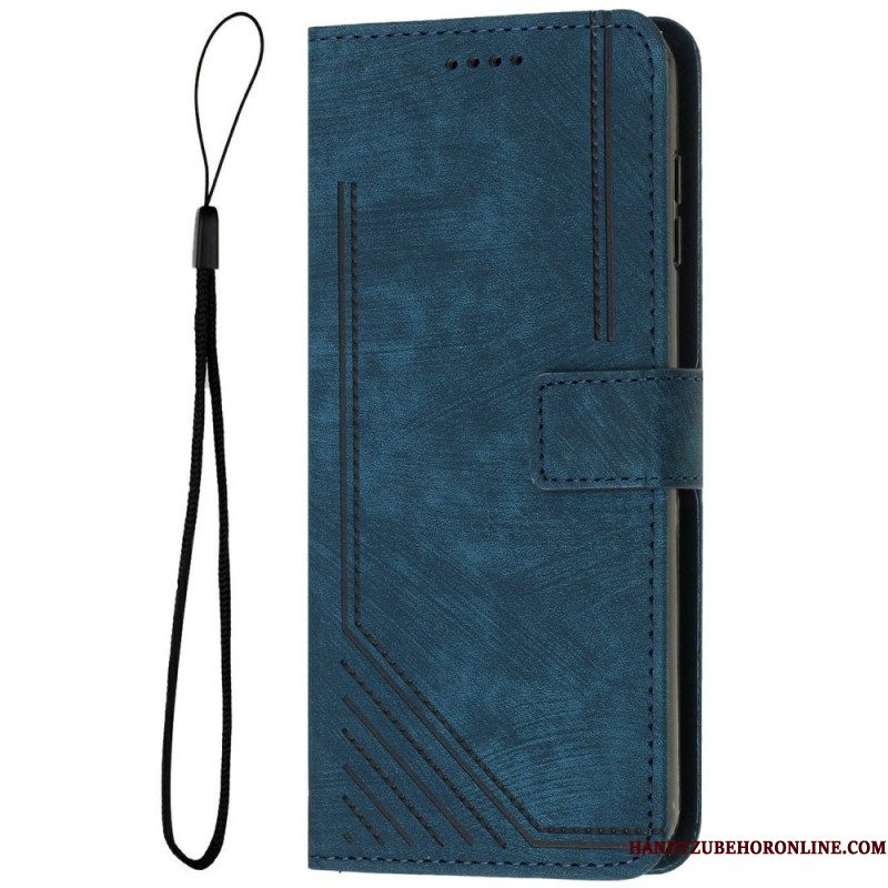 Leren Hoesje Voor Samsung Galaxy S25 5g Edge Retro Design