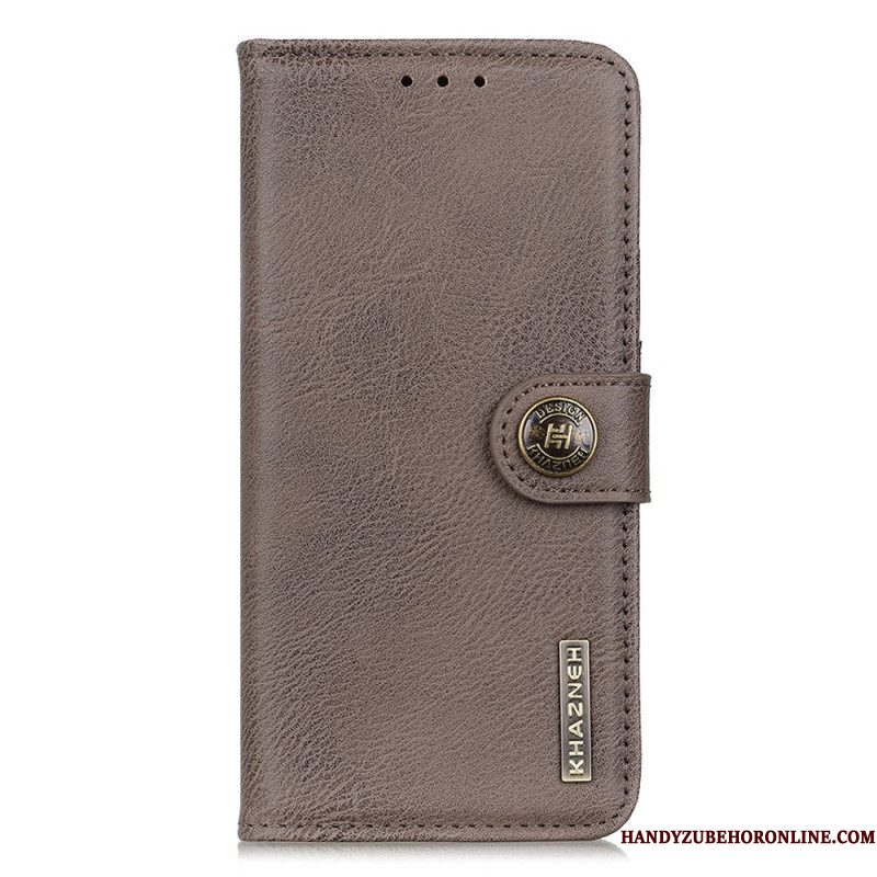 Leren Hoesje Voor Samsung Galaxy S25 5g Edge Vintage Khazneh