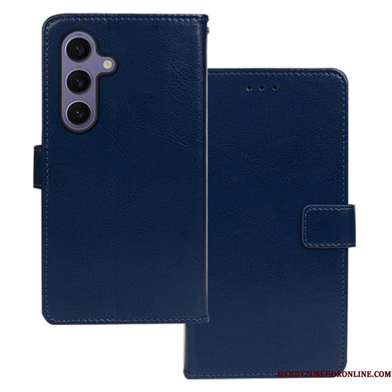 Leren Hoesje Voor Samsung Galaxy S25 5g Klassieke Idewei