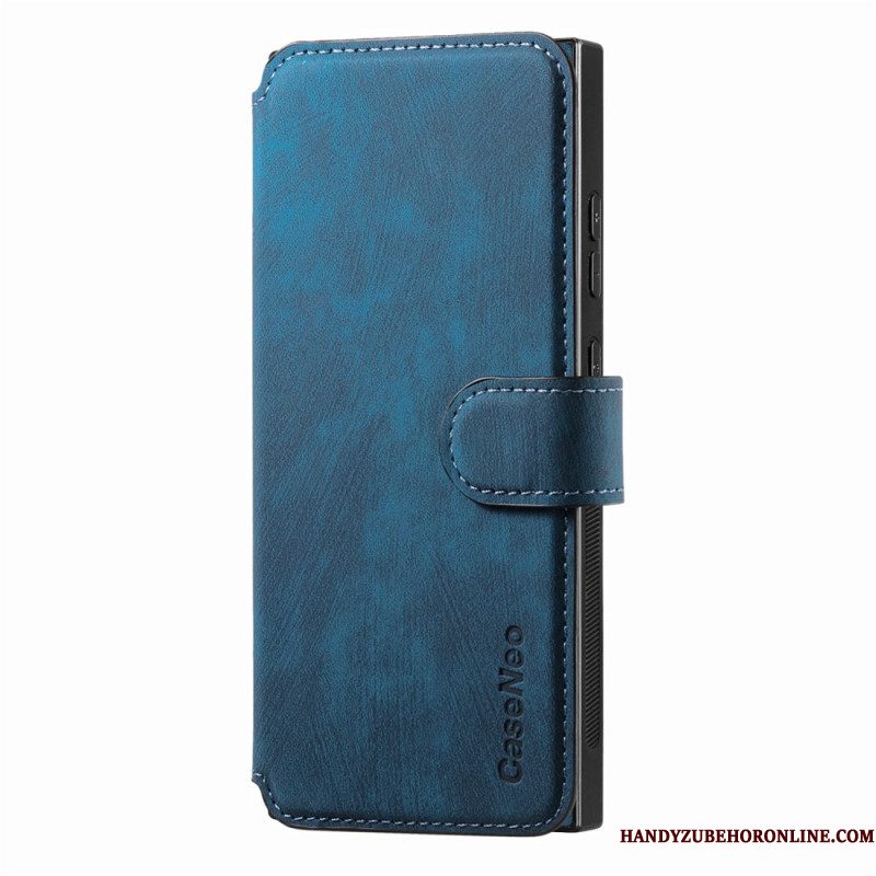 Leren Hoesje Voor Samsung Galaxy S25 Ultra 5g Afneembaar Magnetisch Rfid-hoesje