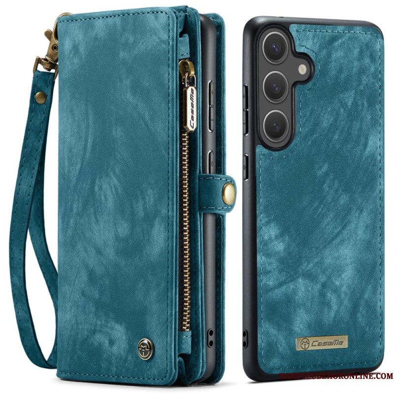 Leren Hoesje Voor Samsung Galaxy S26 Caseme Afneembare Hoes