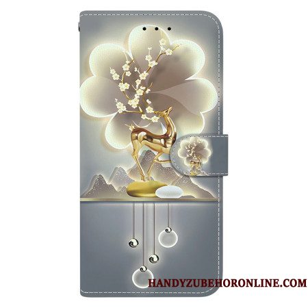 Leren Hoesje Voor Samsung Galaxy S26 Hert
