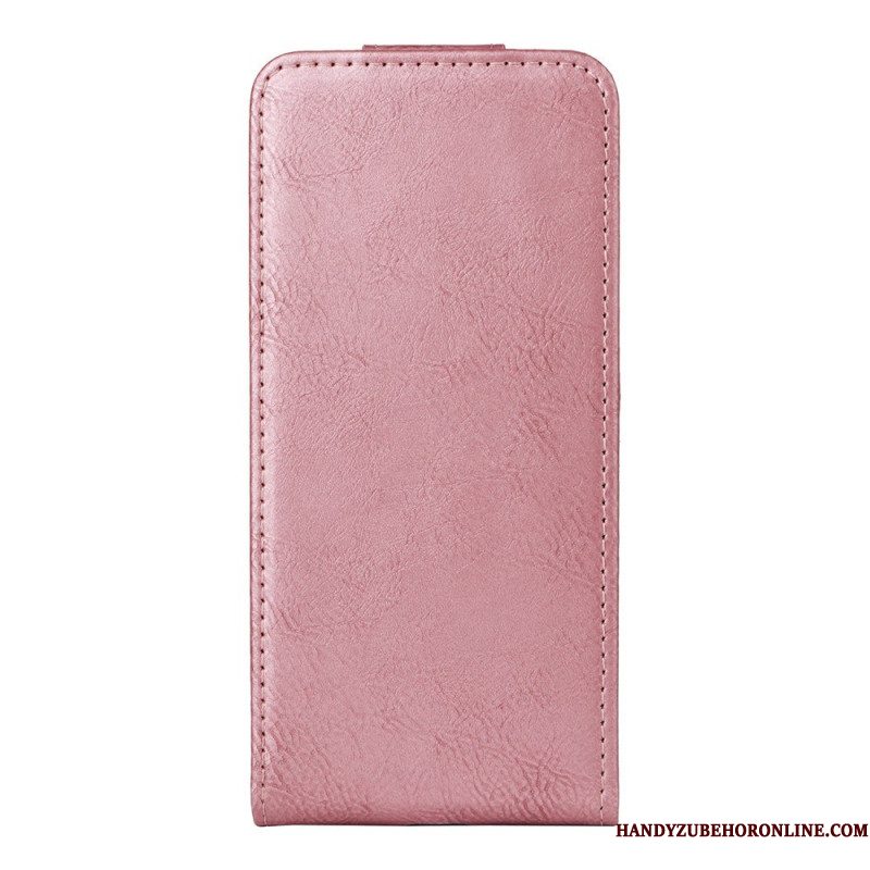 Leren Hoesje Voor Sony Xperia 1 Vii Ontwerp Met Verticale Klep