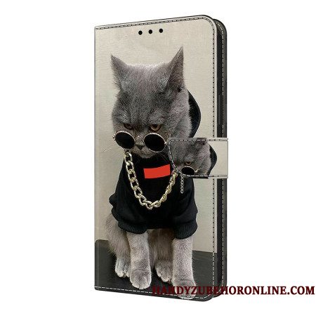 Leren Hoesje Voor Xiaomi Redmi Note 14 Pro 4g Yo-kat