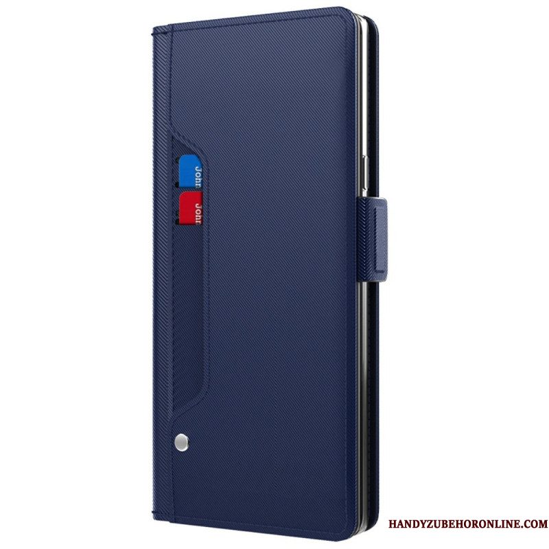 Leren Hoesje Voor Xiaomi Redmi Note 14 Pro 5g Uitneembare Kaarthouder