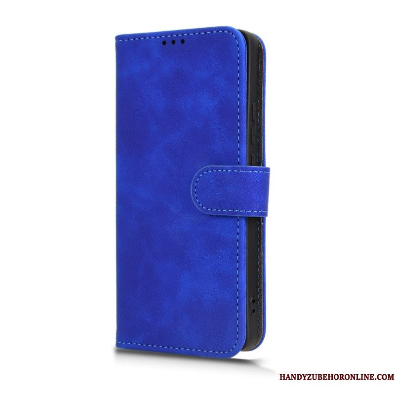 Leren Hoesje Voor Xiaomi Redmi Note 14s Suède-effect