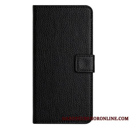 Leren Hoesje Voor Xiaomi Redmi Note 15 Pro 5g Lychee-textuur