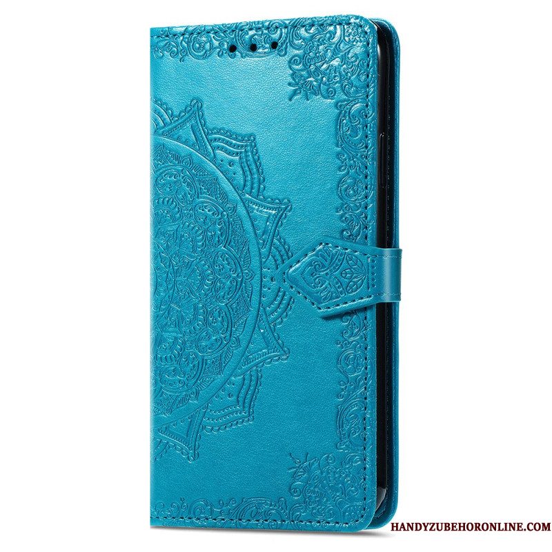 Leren Hoesje Voor Xiaomi Redmi Note 15 Pro Plus 5g Barok Mandala
