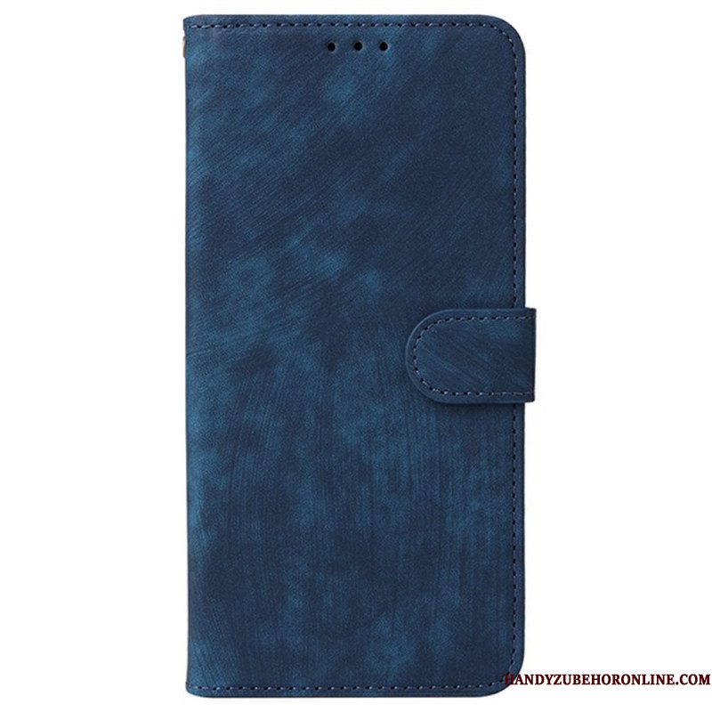 Leren Hoesje Xiaomi 15 Pro Rfid-bescherming Suède-effect Bescherming Hoesje
