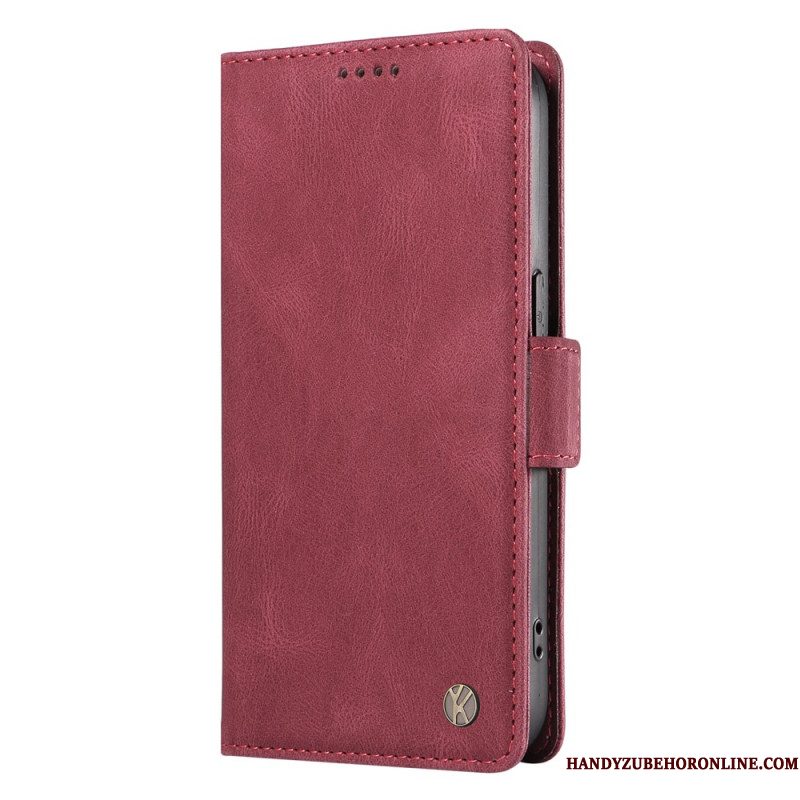 Leren Hoesje Xiaomi 15 Yikatu Suède-effect