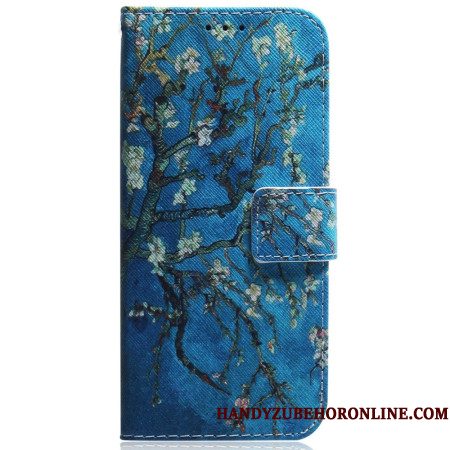 Leren Hoesje Xiaomi 15t Bloeiende Takken