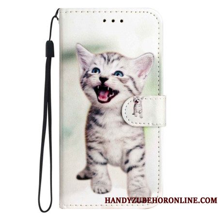 Leren Hoesje Xiaomi 15t Pro Katje
