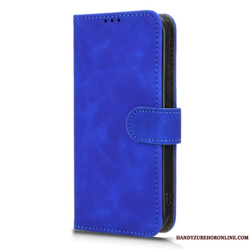 Leren Hoesje Xiaomi 17 Suède-effect Bescherming Hoesje