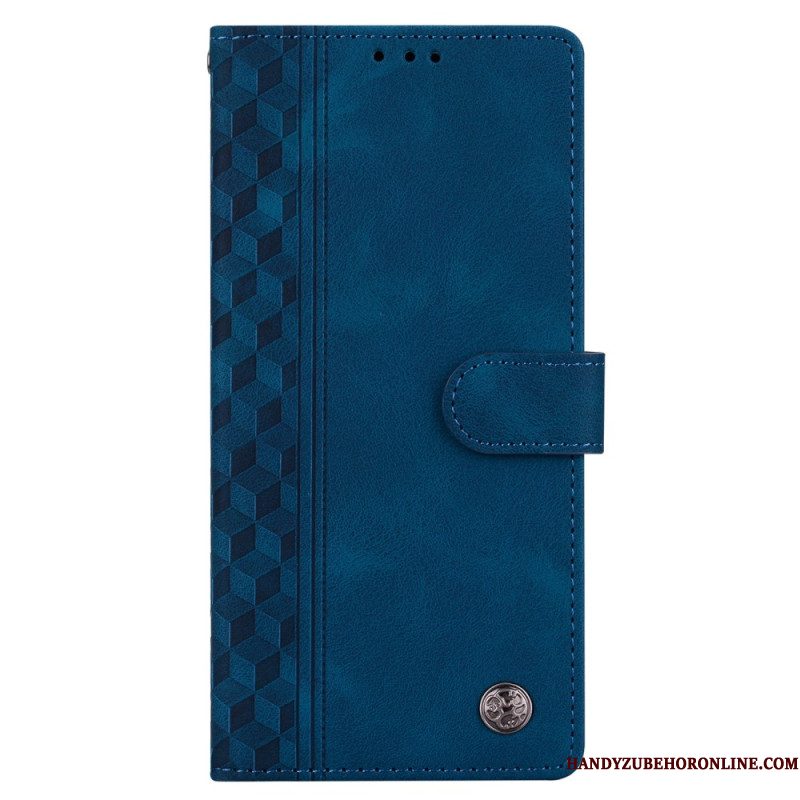 Leren Hoesje Xiaomi Redmi Note 14 5g Frieze En Klinknagels