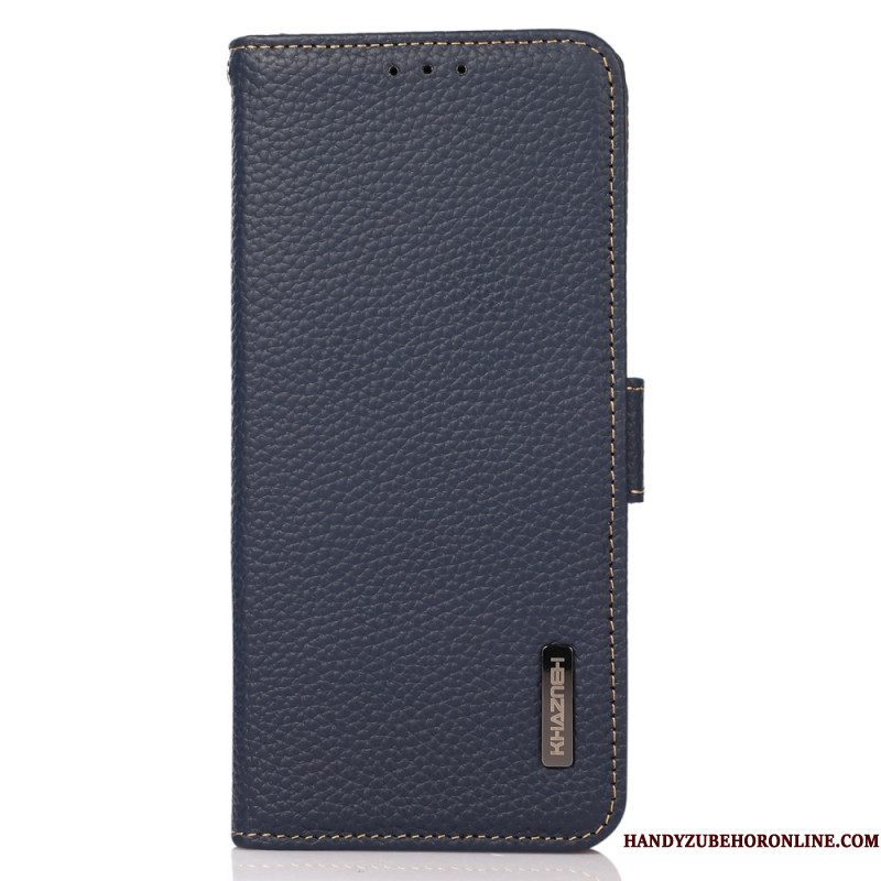 Leren Hoesje Xiaomi Redmi Note 14 Pro 4g Echt Leer (khazneh)