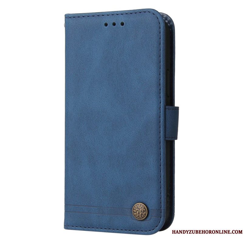 Leren Hoesje Xiaomi Redmi Note 14s Retro Design Bescherming Hoesje