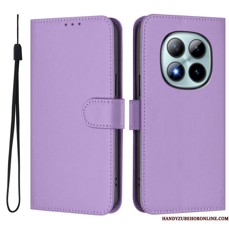Leren Hoesje Xiaomi Redmi Note 15 Pro Plus 5g Kleur