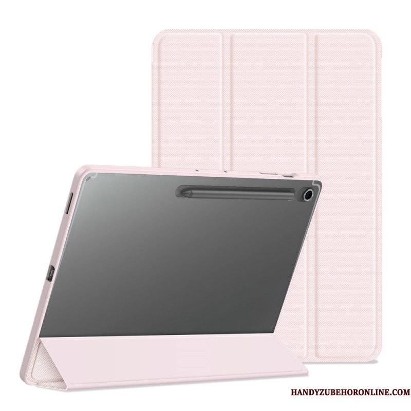 Samsung Galaxy Tab S10 Fe Plus Transparante Achterkant Met Drie Panelen