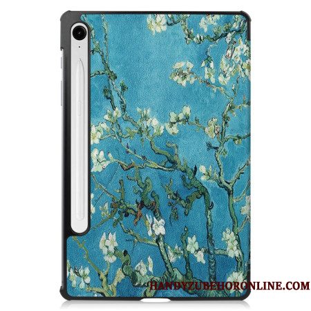 Samsung Galaxy Tab S10 Lite Versterkte Flowering Branches Stylushouder