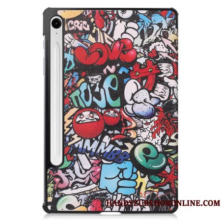 Samsung Galaxy Tab S10 Lite Versterkte Graffiti Stylushouder
