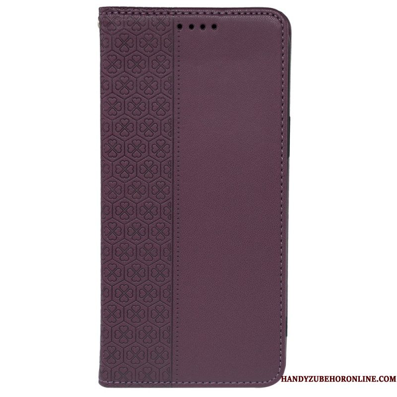 Xiaomi 17 Flip-cover Met Klavertjes Vier