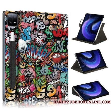 Xiaomi Pad 6 Pro Graffiti Draaibare Stylushouder